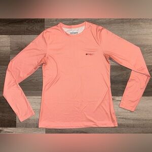 Women’s XS Columbia Coral Long Sleeve PFG Shirt